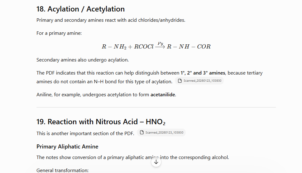 Acylation Acetylation