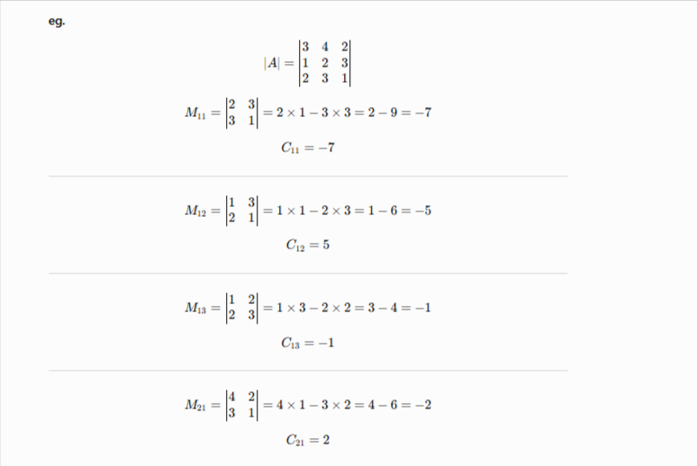 Determinant 02