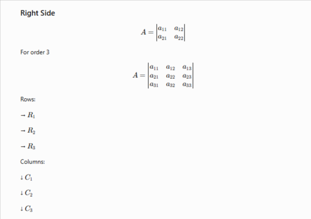 Determinant-05