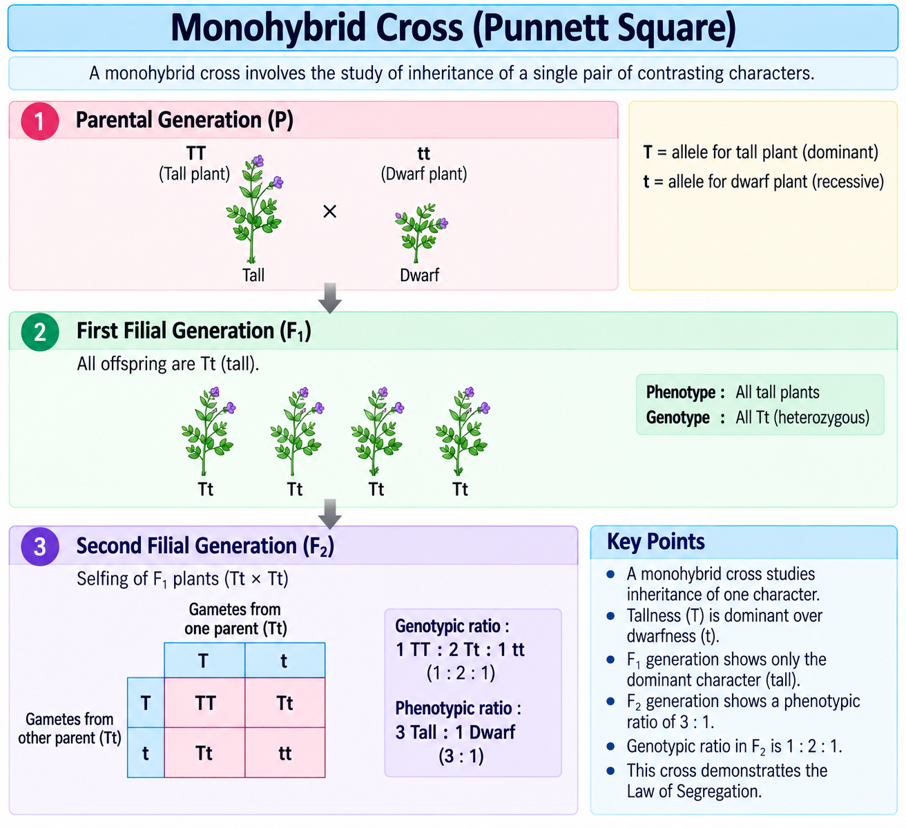 monohybrid-cross-punnett-square