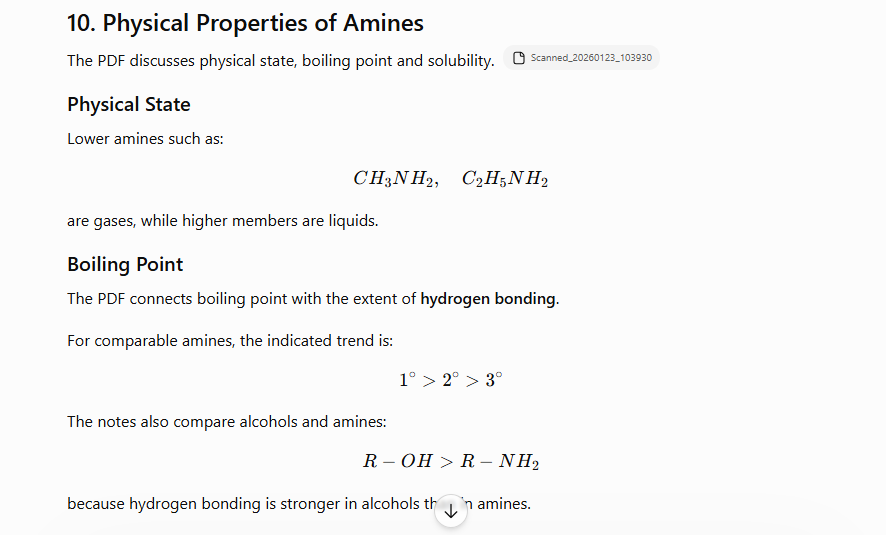 Physical Properties of Amines
